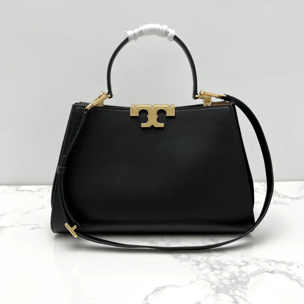 Tory Burch Eleanor Black Leather Bag